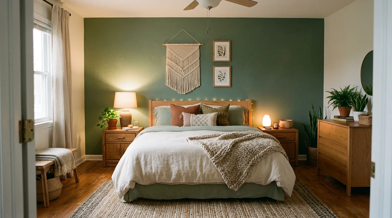 Use driftwood inspired finishes for softer character inspiration for a coastal bedroom.